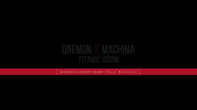 [Artbook] Daemon X Machina Titanic Scion Artbook