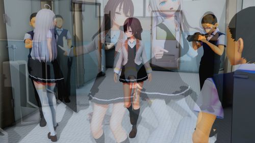 Nonaki Yuki and Alya Bubblin 4K MMD Animation