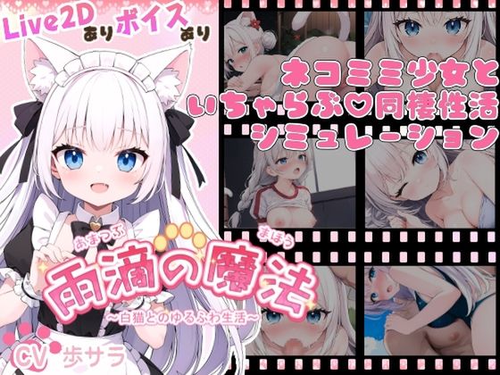 [あたりめ100g] 雨滴の魔法 ～白猫とのゆるふわ生活～ [RJ01369875]