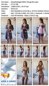 [Image: 128894277_BeautifulAngel_White_Thong_001.mp4.jpg]